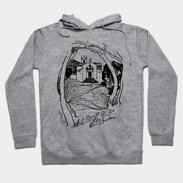 Church in the Woods Hoodie by tabernacletshirts